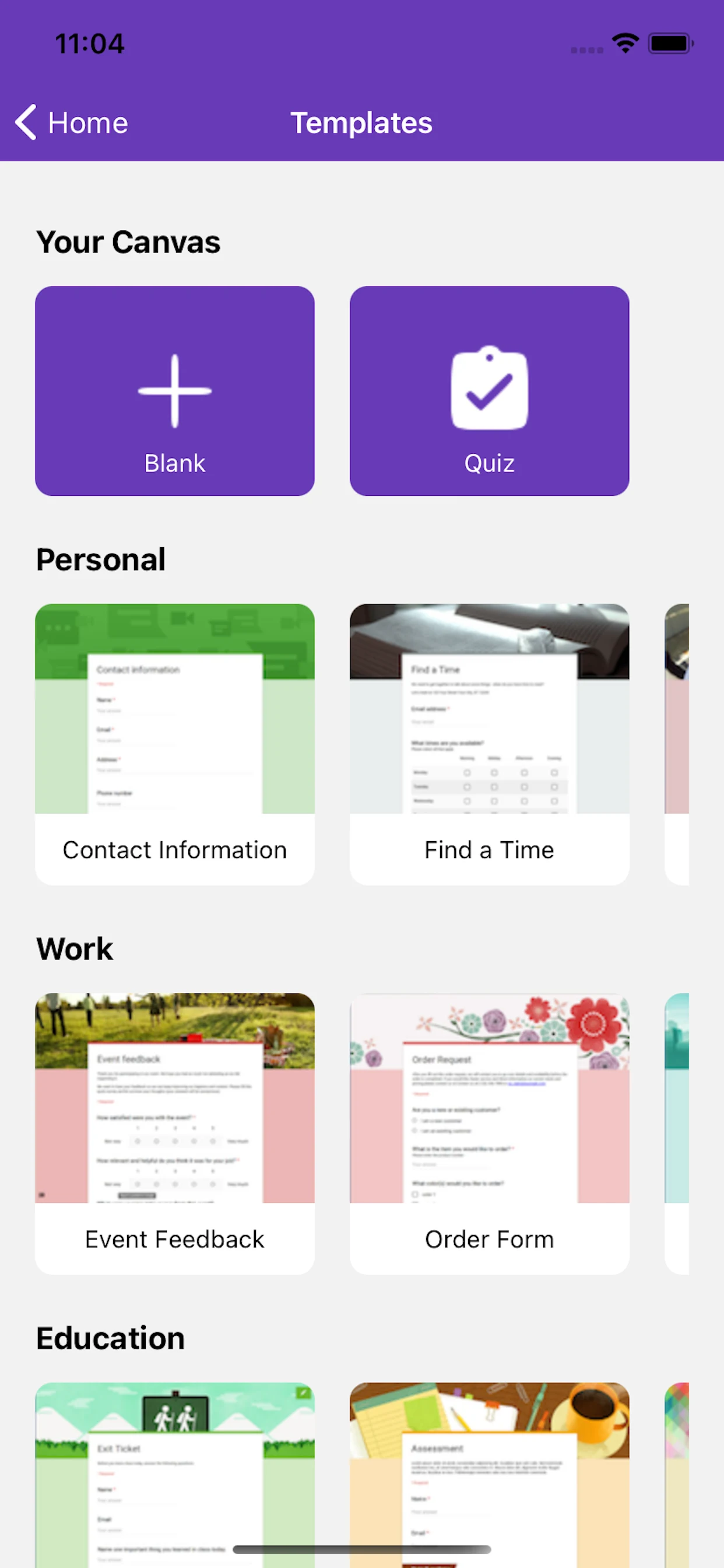 FormsApp - Manage your Forms screenshot