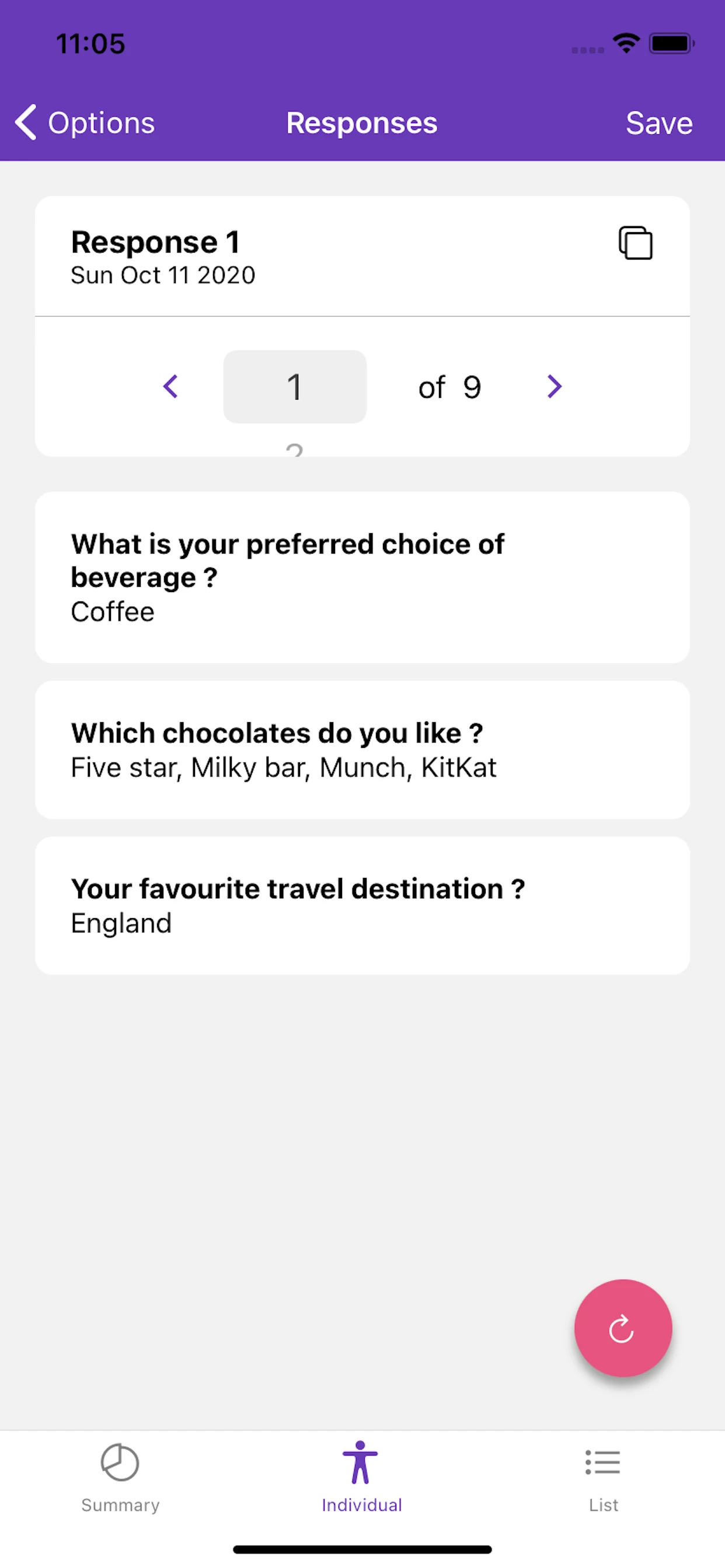 FormsApp - Manage your Forms screenshot